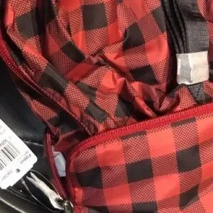 Coach | Bags | Coach Gingham Backpack Black Red Nwt Back To 